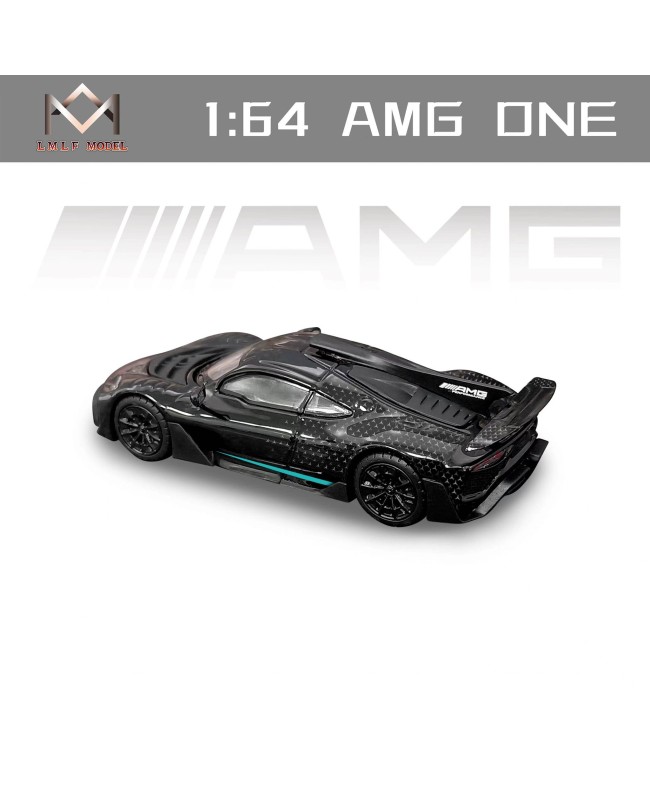 (預訂 Pre-order) LMLF 1/64  Benz AMG One (Diecast car model) Black star