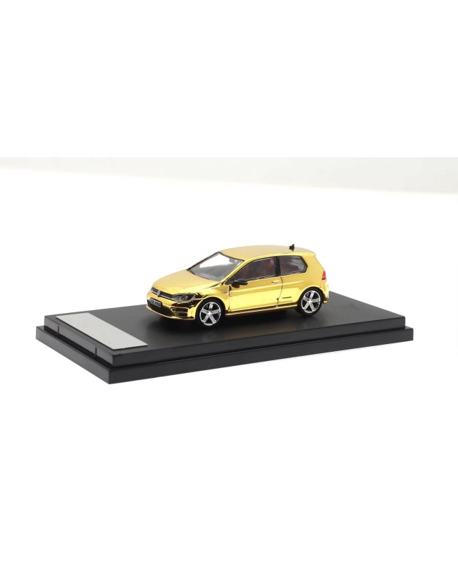 (預訂 Pre-order) Zoom 1:64 Golf The 7th Generation Mk7 7R (Diecast car model) 限量200台 Gold