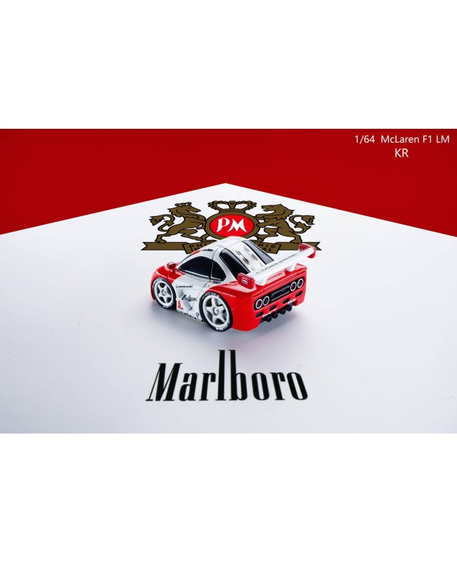 (預訂 Pre-order) KR 1/64 McLaren F1 LM (Diecast car model) Marlboro