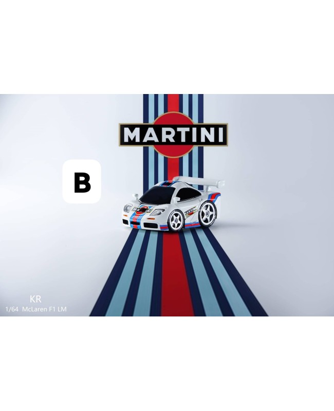 (預訂 Pre-order) KR 1/64 McLaren F1 LM (Diecast car model) Martini