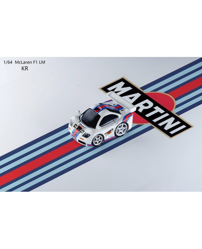 (預訂 Pre-order) KR 1/64 McLaren F1 LM (Diecast car model) Martini