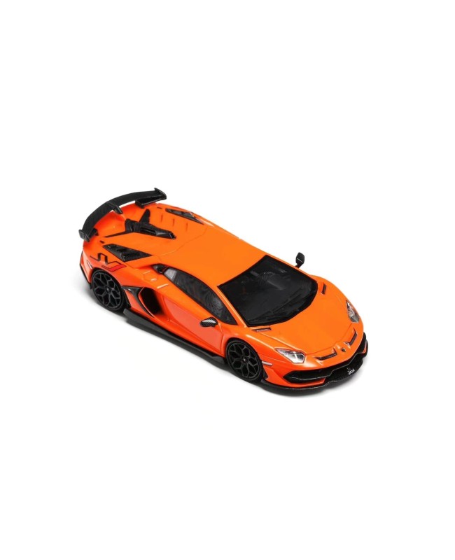 (預訂 Pre-order) U2 1/64  Novitec Aventador SVJ LP770 Lamborghini (Resin car model) 限量199台 Orange