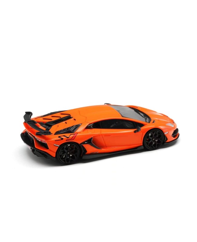 (預訂 Pre-order) U2 1/64  Novitec Aventador SVJ LP770 Lamborghini (Resin car model) 限量199台 Orange