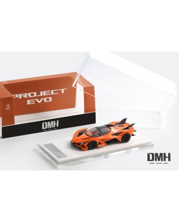 (預訂 Pre-order) DMH 1:64 Project EVO (Diecast car model) 限量999台 Orange 橙色