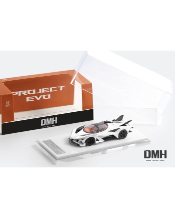 (預訂 Pre-order) DMH 1:64 Project EVO (Diecast car model) 限量999台 White 白色