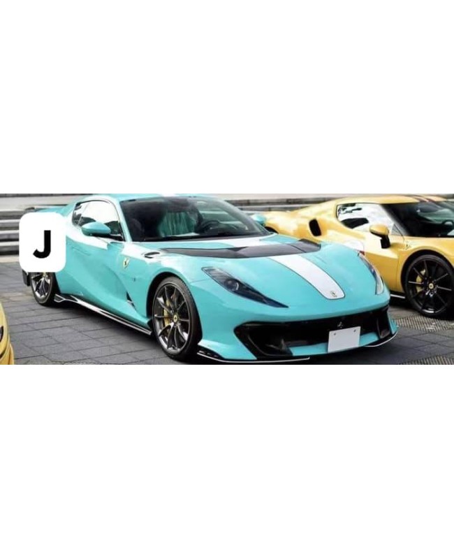 (預訂 Pre-order) Fuelme TOC 1/64 FE812C (Diecast car model) 限量999台 Tiffany Blue