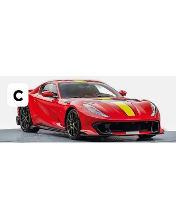 (預訂 Pre-order) Fuelme TOC 1/64 FE812C (Diecast car model) 限量999台 Rosso Corsa & Yellow