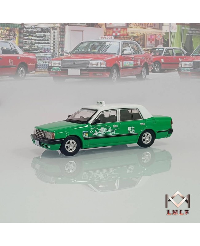 (預訂 Pre-order) LMLF 1/64 Toyota Crown Hong Kong Taxi (Diecast car model) Green