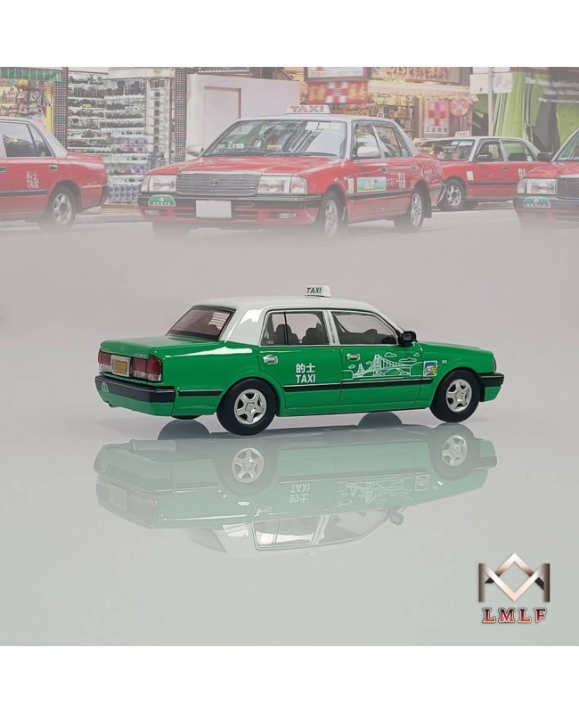 (預訂 Pre-order) LMLF 1/64 Toyota Crown Hong Kong Taxi (Diecast car model) Green