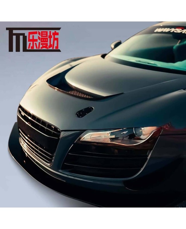 (預訂 Pre-order) LMF 1/64 Audi R8 LMS ULTRA grey-blue (Diecast car model) 限量499台