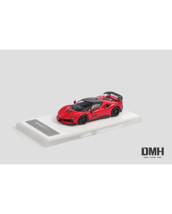 (預訂 Pre-order) DMH 1:64 Ferrari SF90 XX Stradale hardtop (Diecast car model) 限量999台 Rossa Red