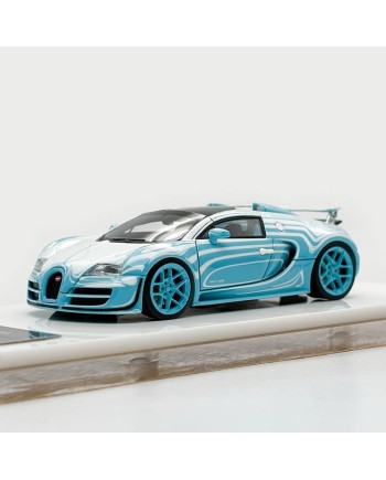 (預訂 Pre-order) LJM 1:64 Bugatti Ceramic Dragon Sky Blue (Resin car model) 限量299台