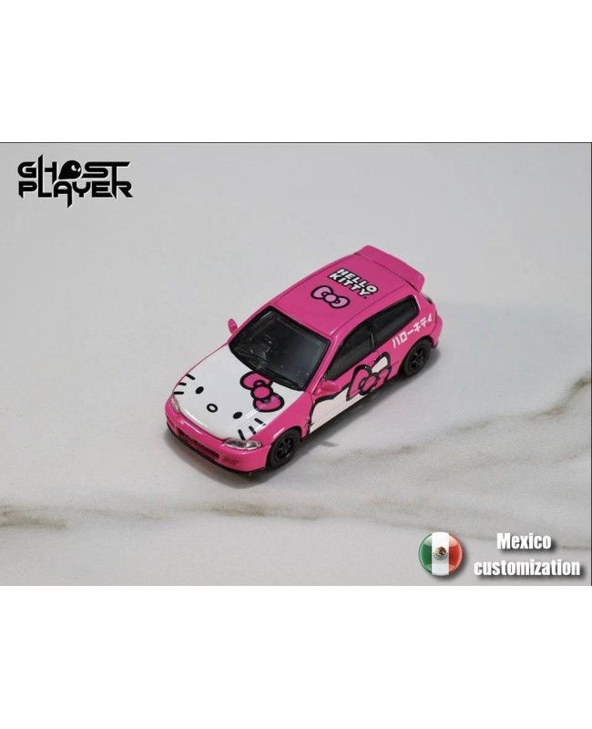 (預訂 Pre-order) Ghost Player 1:64 EG6 Custom edition for Mexico (Diecast car model) 限量299台