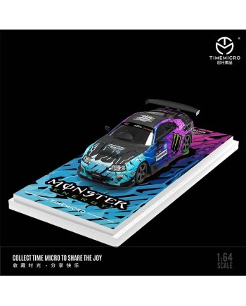 (預訂 Pre-order) TimeMicro 1:64 Supra A80Z (Diecast car model) Monster 限量999台 普通版 TM644440