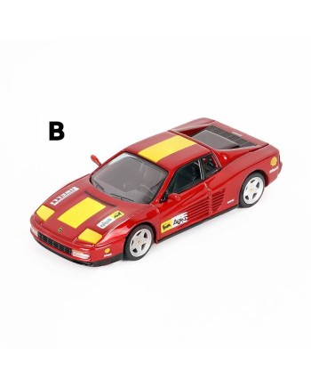 (預訂 Pre-order) XF Model 1/64 Diecast Testarosso F110 (Diecast car model) Metallic red + yellow