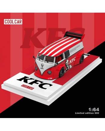 (預訂 Pre-order) Cool Car 1/64 VW T1 (Diecast car model) 限量500台 KFC Car CC642938