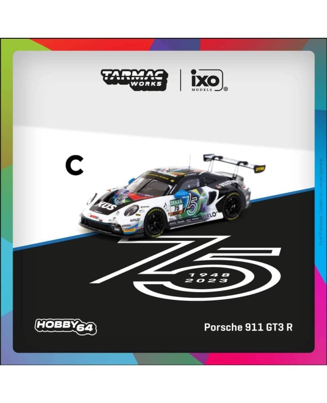 (預訂 Pre-order) Tarmac Work 1/64 T64-084-23DTM75 Porsche 911 GT3 R DTM 2023 Ayhancan Güven (Diecast car model)