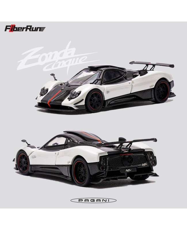 (預訂 Pre-order) Fiberun 1/64 Pagani Zonda Cinque (Diecast car model) FB64001001