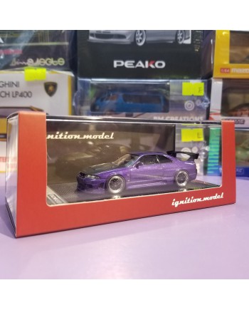 Ignition Model 1/64 Nismo R33 GT-R Purple Metallic