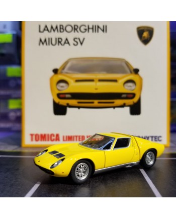 TOMYTEC 1/64 LV Lamborghini Miura SV (Yellow) Diecast Model