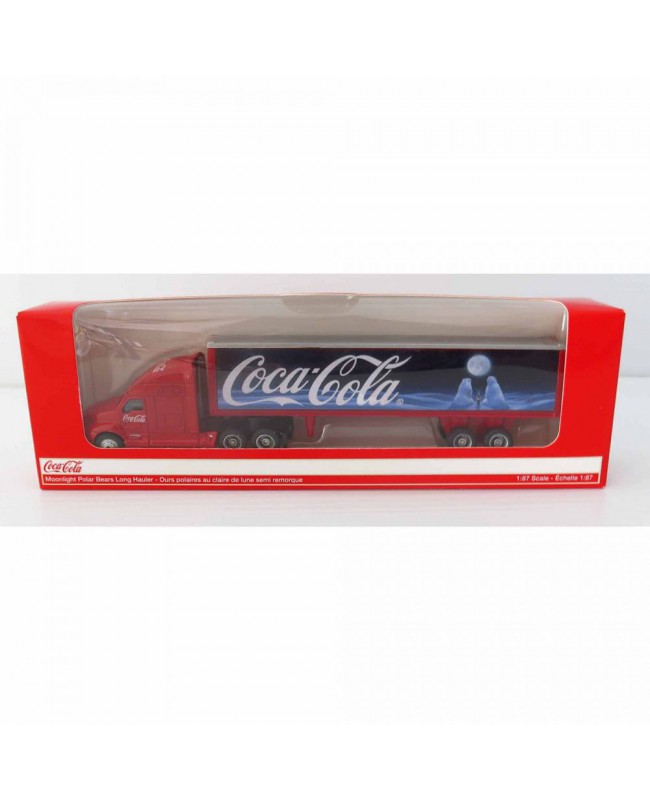 Motor City Classics Coca-Cola 1:87 合金模型車 - Bears and Moon Long Hauler