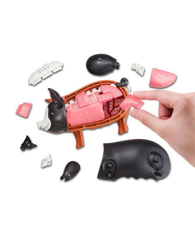 Megahouse Pig - 3D Memory Practice Puzzle 【42 pieces】