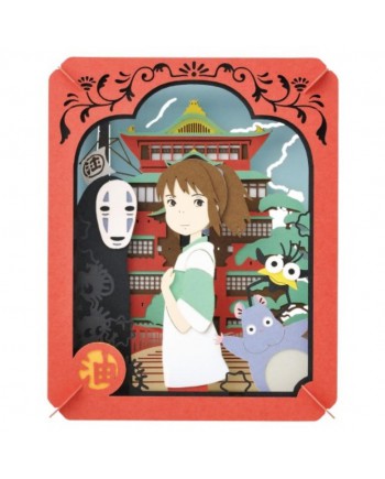Ensky Paper Theater 紙劇場 PT-050 Studio Ghibli Spirited Away The Mysterious Town