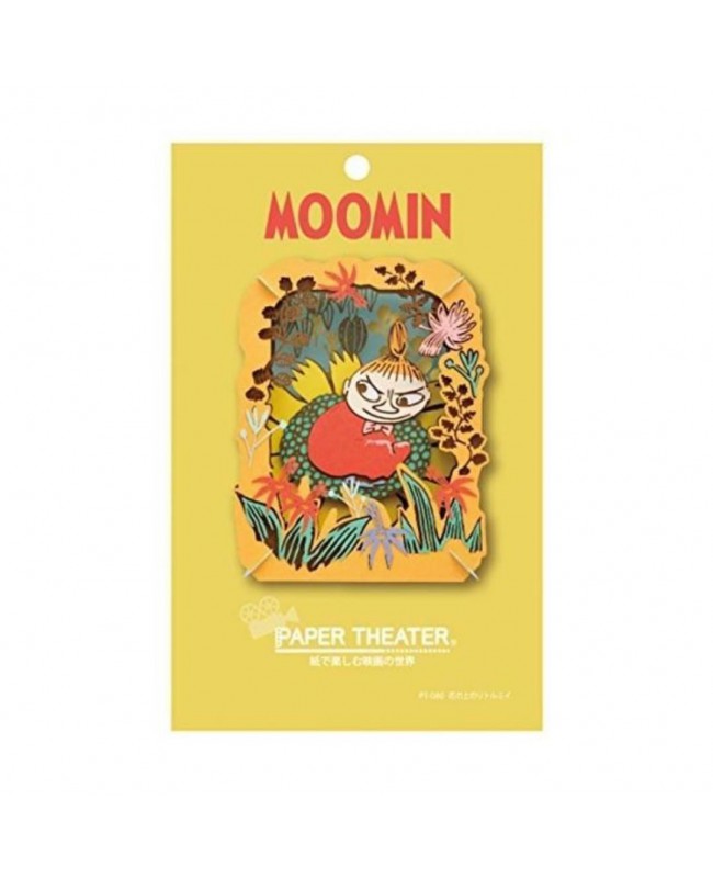 Ensky Paper Theater 紙劇場 PT-080 Moomin Little My on a Flower