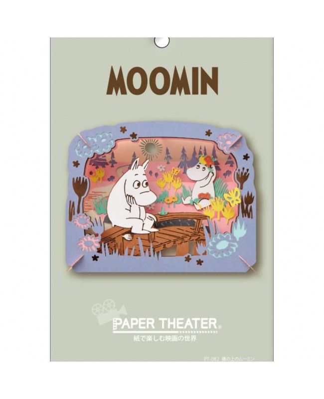 Ensky Paper Theater 紙劇場 PT-082 The Moomin Bridge
