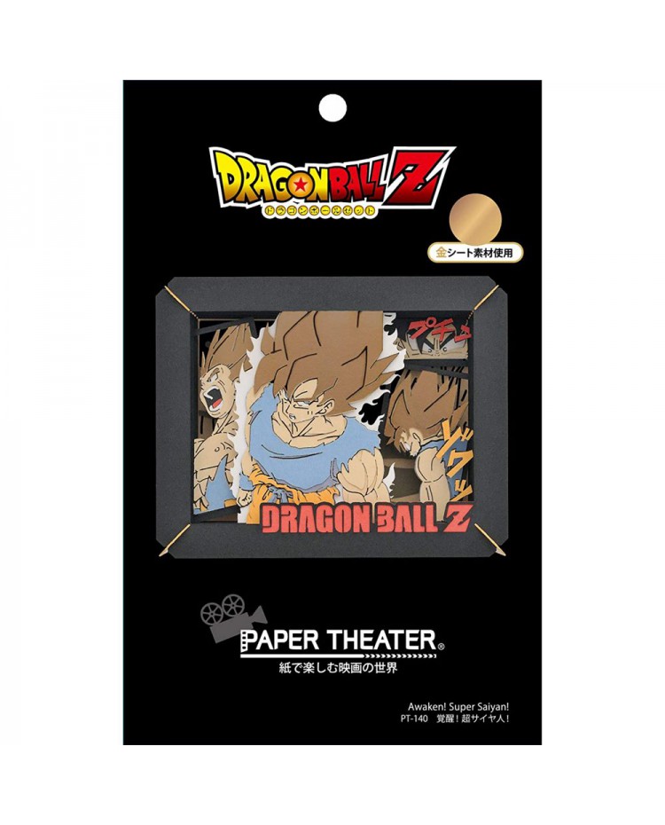 ENSKY Paper Theater Pt-140 Dragon Ball Z Super Saiyan