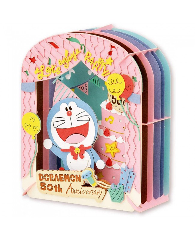 Ensky Paper Theater 紙劇場 PT-167 Doraemon 50th Anni Cake Celebration 多啦A夢50週年