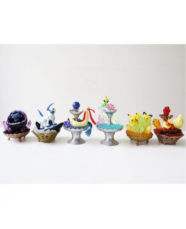 RE-MENT 食玩盒蛋套裝 - Pokemon Gemstone Collection