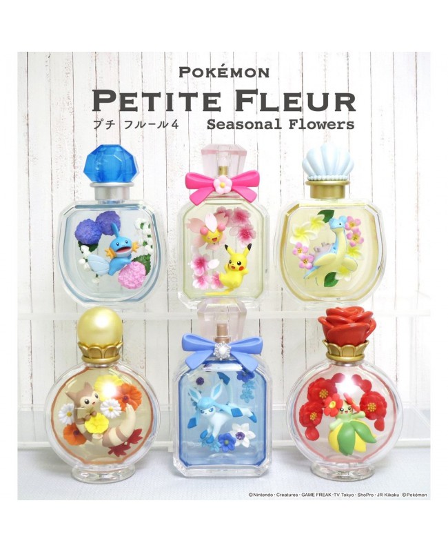 RE-MENT 食玩盒蛋套裝 - Pokemon Petite Fleur Seasonal Flowers