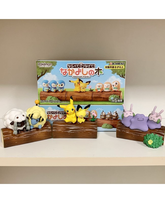 RE-MENT 食玩盒蛋套裝 - Pokemon Nakayoshi friends