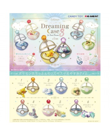 RE-MENT 食玩盒蛋套裝 - Pokemon Dreaming Case 3 for Sweet Dreams