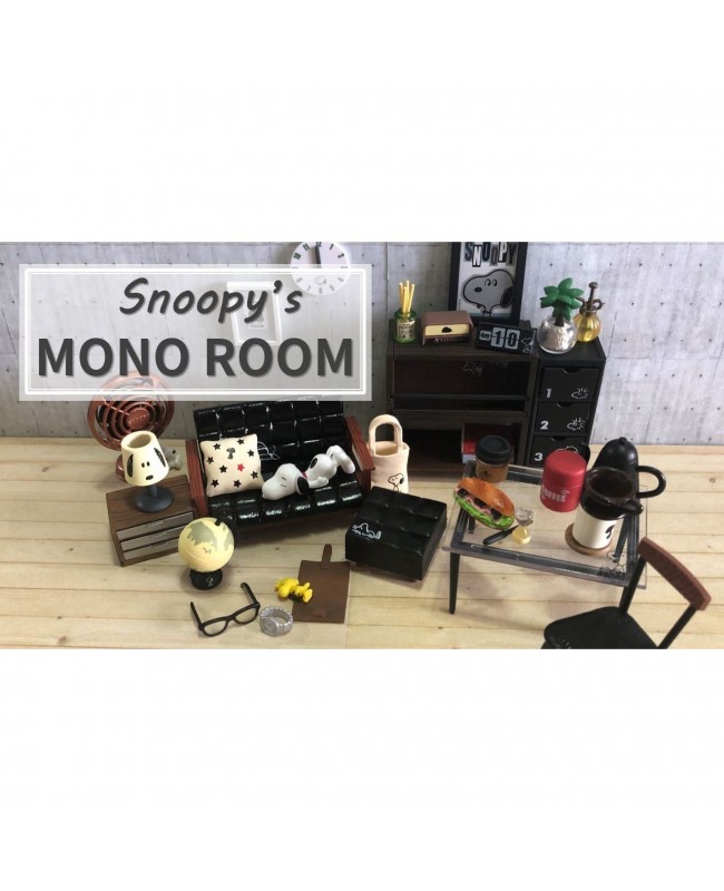 RE-MENT 食玩盒蛋套裝 - Snoopy's Mono Room