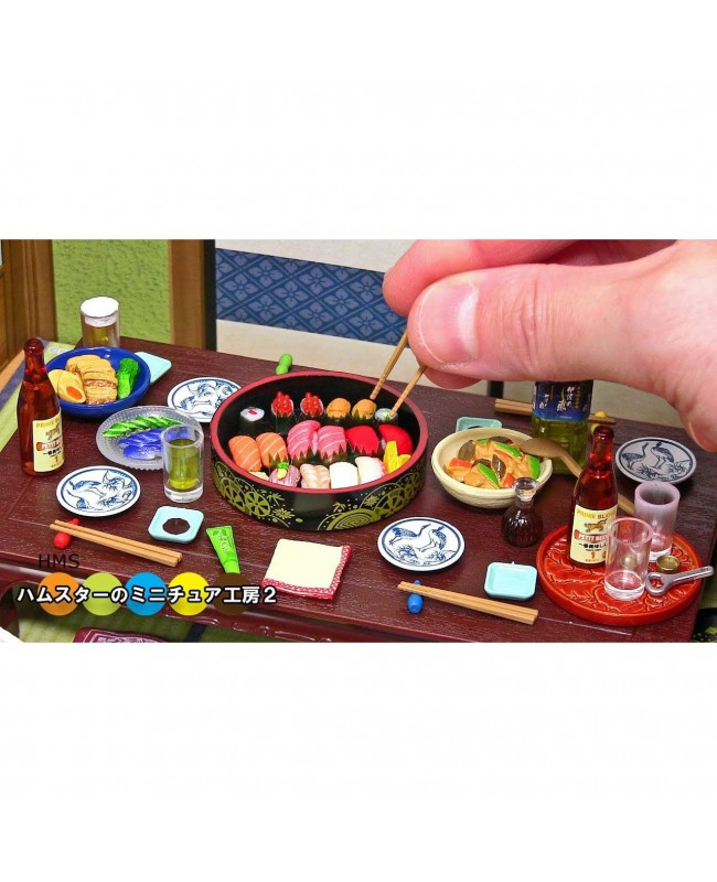 RE-MENT 食玩盒蛋套裝 - Gorgeous Sushi Set