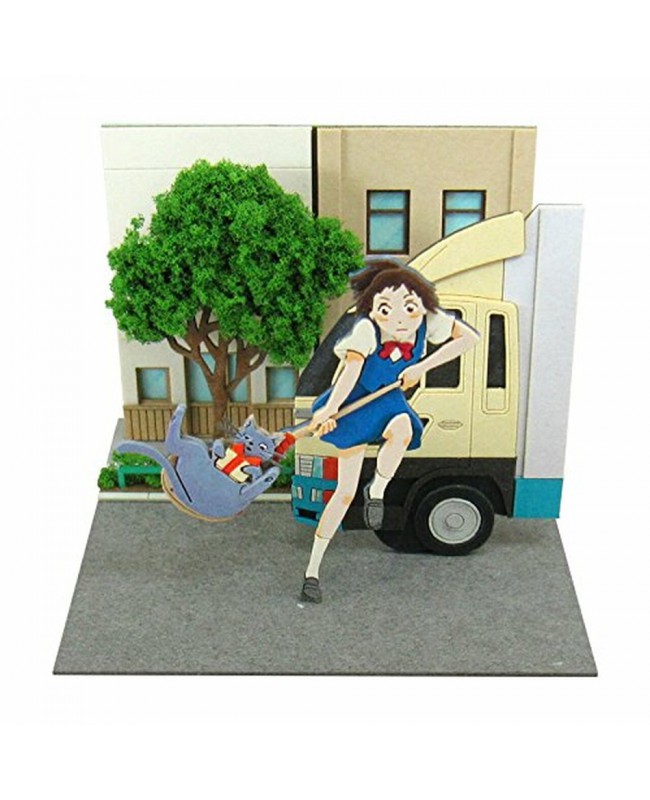 Studio Ghibli x Sankei Miniatuart Mini Paper-Kit MP07-61 Catch Lune (The Cat Returns) 吉卜力工作室 宮崎駿 貓的報恩
