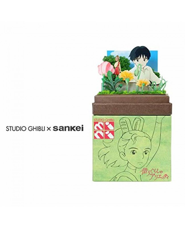 Studio Ghibli x Sankei Miniatuart Mini Paper-Kit MP07-105 Sho & Arrietty (Secret World of Arrietty) 吉卜力工作室 宮崎駿 借東西的小矮人亞莉亞蒂