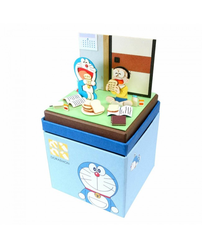 Studio Ghibli x Sankei Miniatuart Mini Paper-Kit MP08-06 Doraemon Mini Copying Toast (Anki-Pan) 叮噹 哆啦A夢 記憶面包
