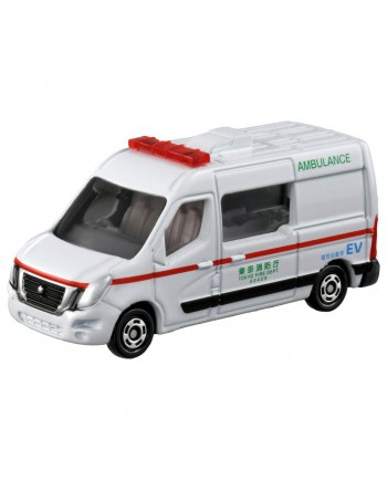 Tomica No.44 Nissan NV400 EV Ambulance Scale Model 1/73