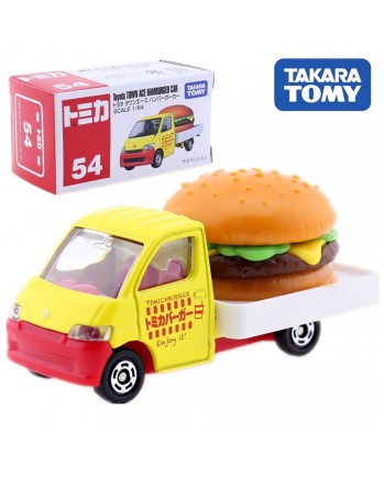 Tomica No.54 Toyota TOWN ACE Hamburger Car Scale 1:64