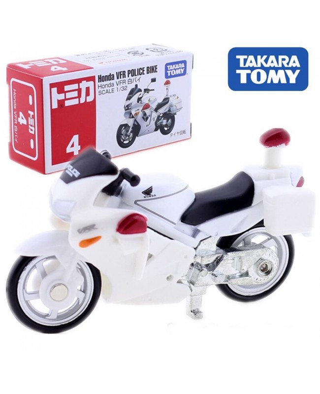 Tomica No.4 Honda VFR Police Bike Model Scale 1/32