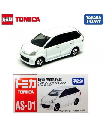Tomica No.AS-01 Toyota Avanza Veloz Scale 1/60
