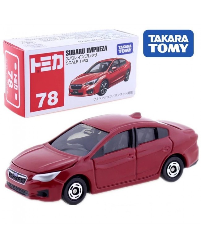 Tomica No.78 Subaru Impreza Scale 1:63