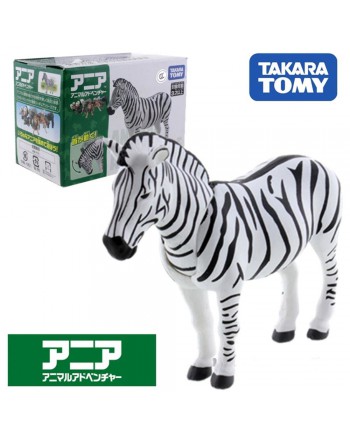 Takara Tomy Ania 動物模型 AS-04 斑馬
