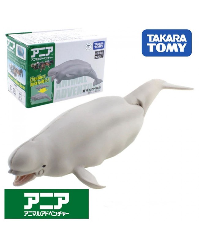 Takara Tomy Ania 動物模型 AS-16 白鯨