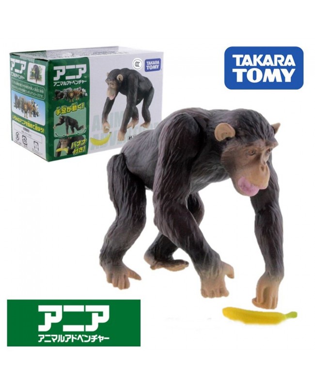 Takara Tomy Ania 動物模型 AS-14 黑猩猩