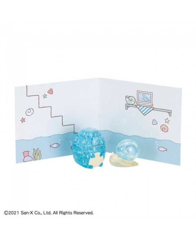 Beverly Crystal 3D Puzzle 水晶立體拼圖 90367 Sumikko Gurashi Tokage & Nisetsumuri 恐龍 & 蝸牛 20塊