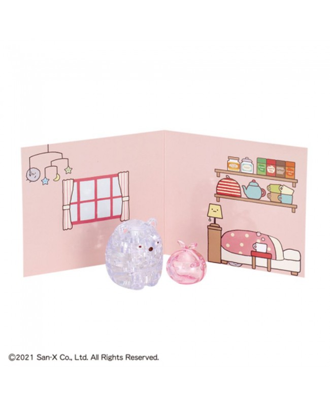 Beverly Crystal 3D Puzzle 水晶立體拼圖 50267 Sumikko Gurashi Shirokuma & Furoshiki 白熊 & 風呂敷 17塊